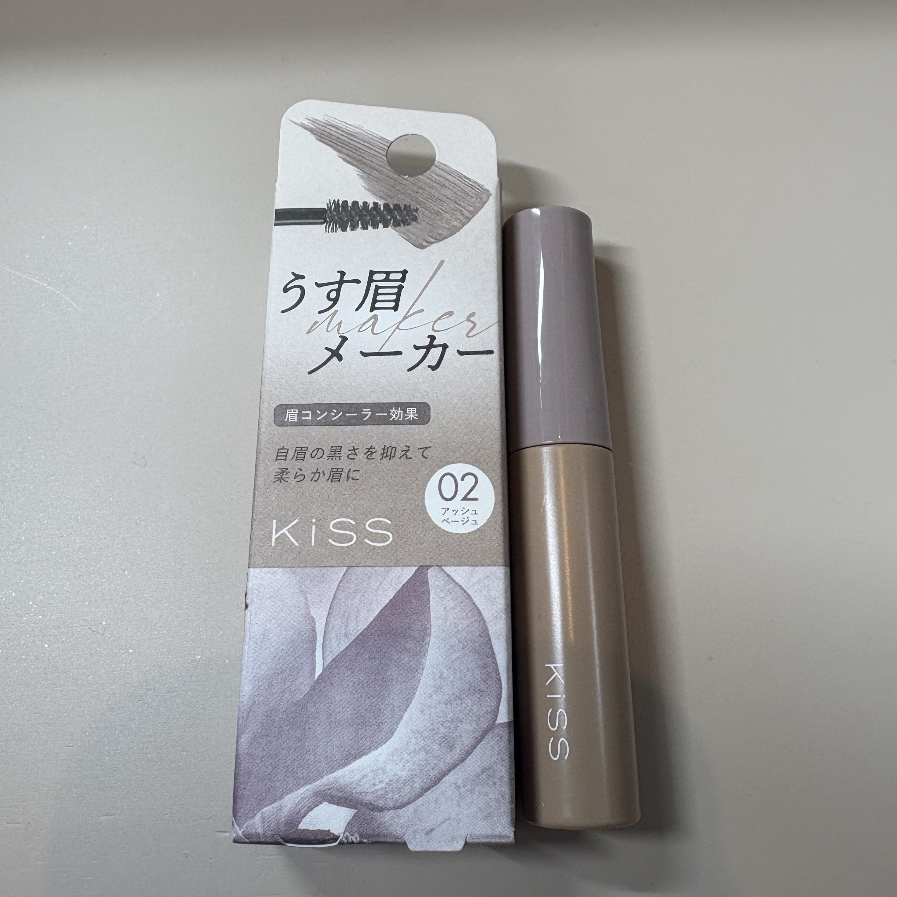キス うす眉メーカー/KiSS/眉マスカラを使ったクチコミ（1枚目）