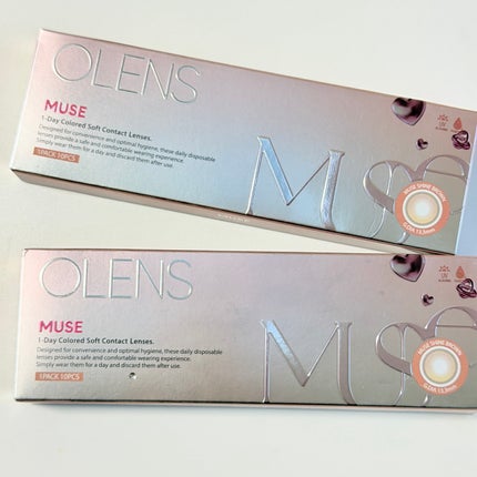 MUSE 1day/OLENS/ワンデー(1DAY)カラコンを使ったクチコミ(2枚目)