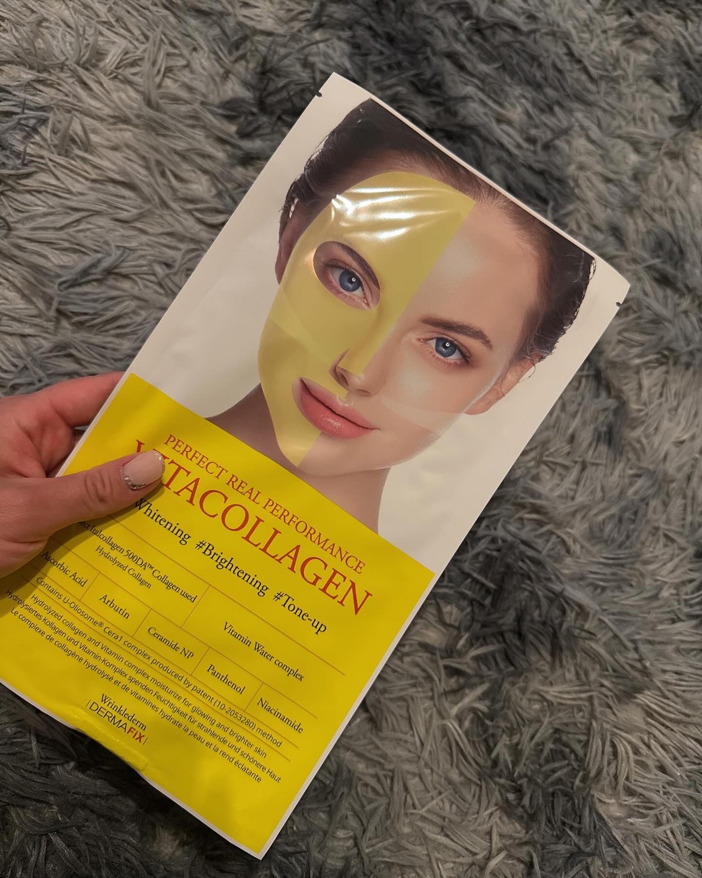 パーフェクト リアル パフォーマンス ビタコラーゲ ンマスクパック /ダーマフィックス/シートマスク・パックを使ったクチコミ(2枚目)