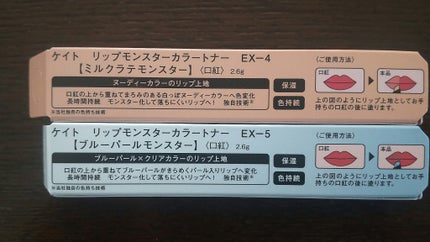 ケイト リップモンスターカラートナー/KATE/口紅を使ったクチコミ(3枚目)