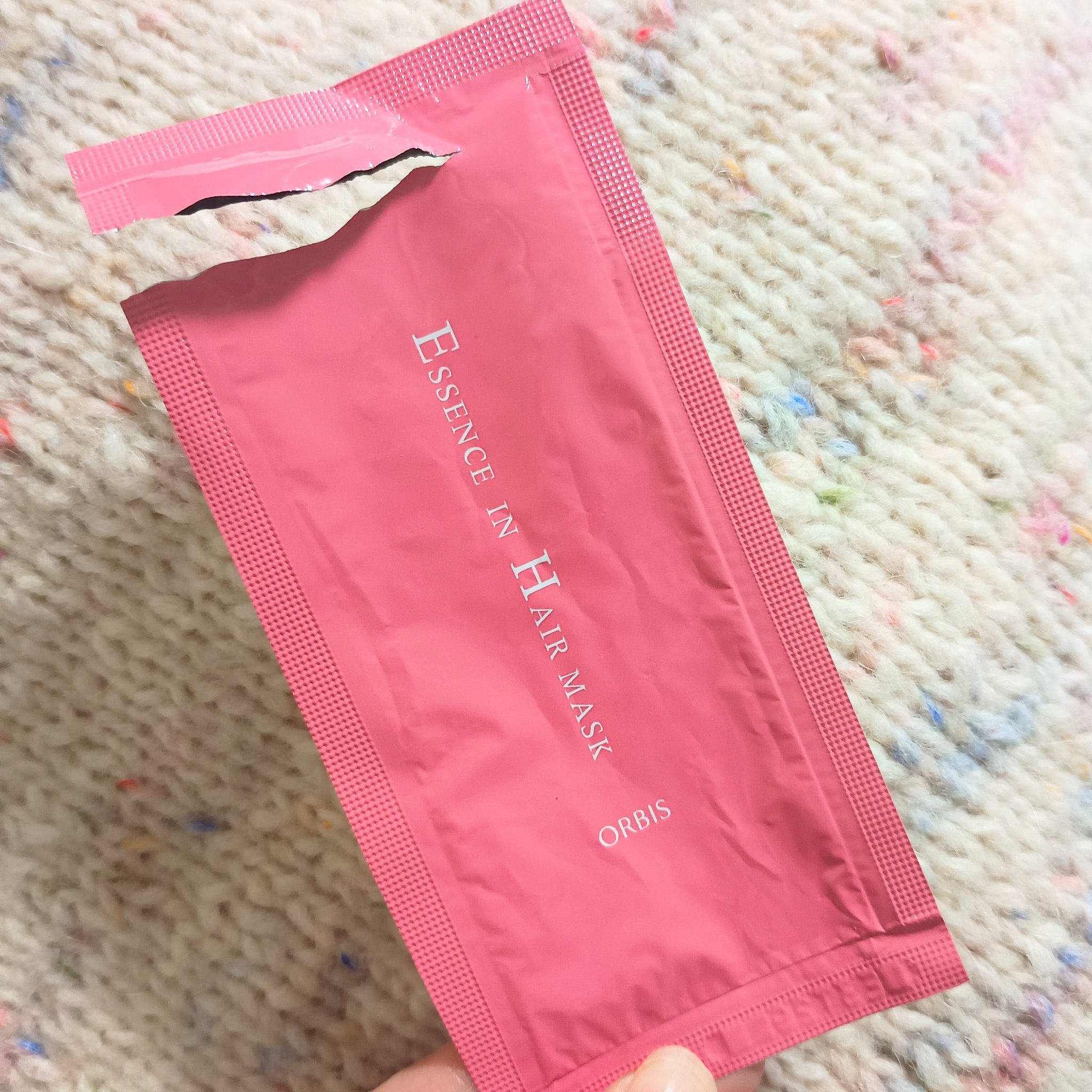 エッセンスインヘアマスク/オルビス/ヘアマスク・ヘアパックを使ったクチコミ（1枚目）