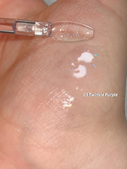 トゥインクルジュエリープランパー/キャンメイク/リップグロスを使ったクチコミ(3枚目)