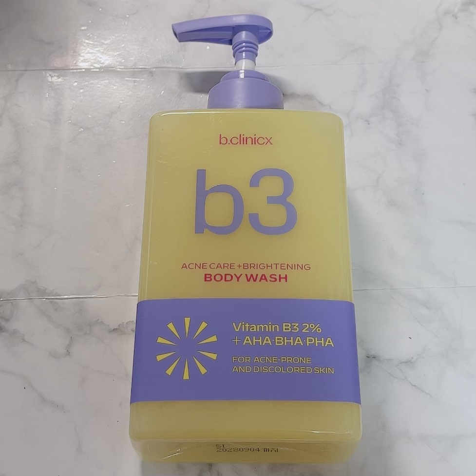 B3 アクネ クリア ボディウォッシュ/b.clinicx/ボディソープを使ったクチコミ（2枚目）