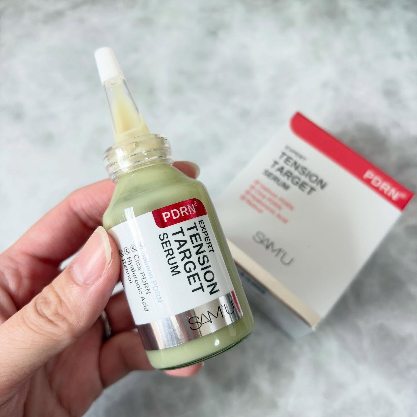 PDRNエキスパートテンションターゲットセラム/SAM'U/美容液を使ったクチコミ(2枚目)