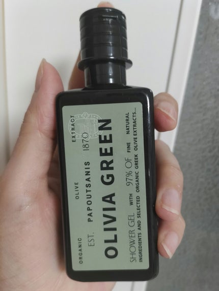 ちゃんめぐ on LIPS 「ダイソー ボディソープOLIVIA GREEN 入院時に購入し..」(1枚目)