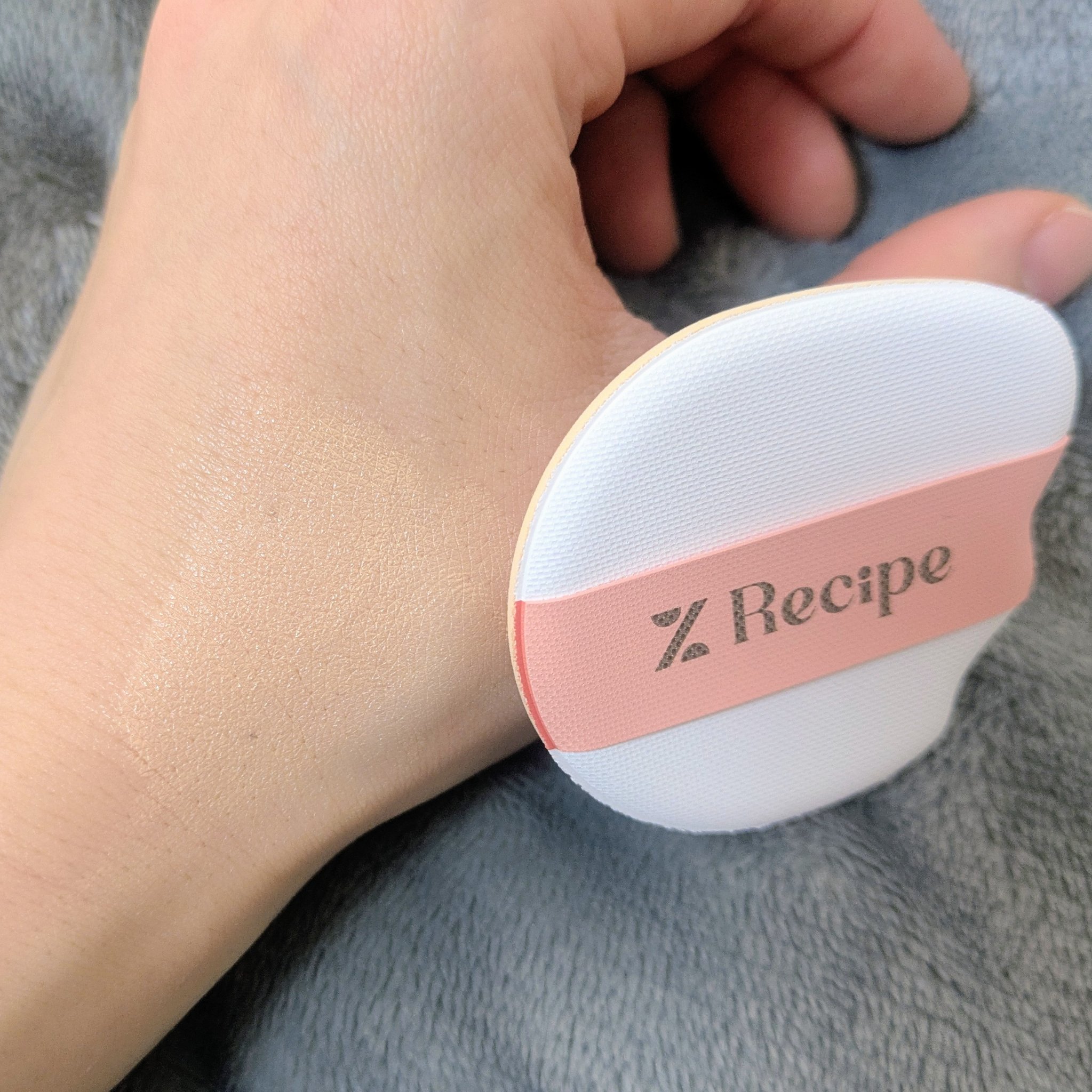 Xファイン サテンウェア メッシュクッション/%Recipe/クッションファンデーションを使ったクチコミ（3枚目）