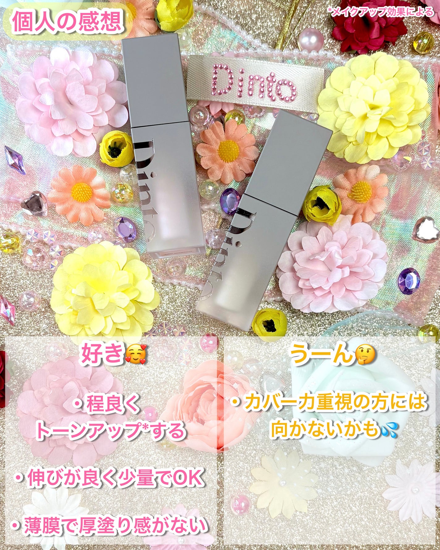 ライトベールカラーコレクター/Dinto/リキッドコンシーラーを使ったクチコミ(8枚目)