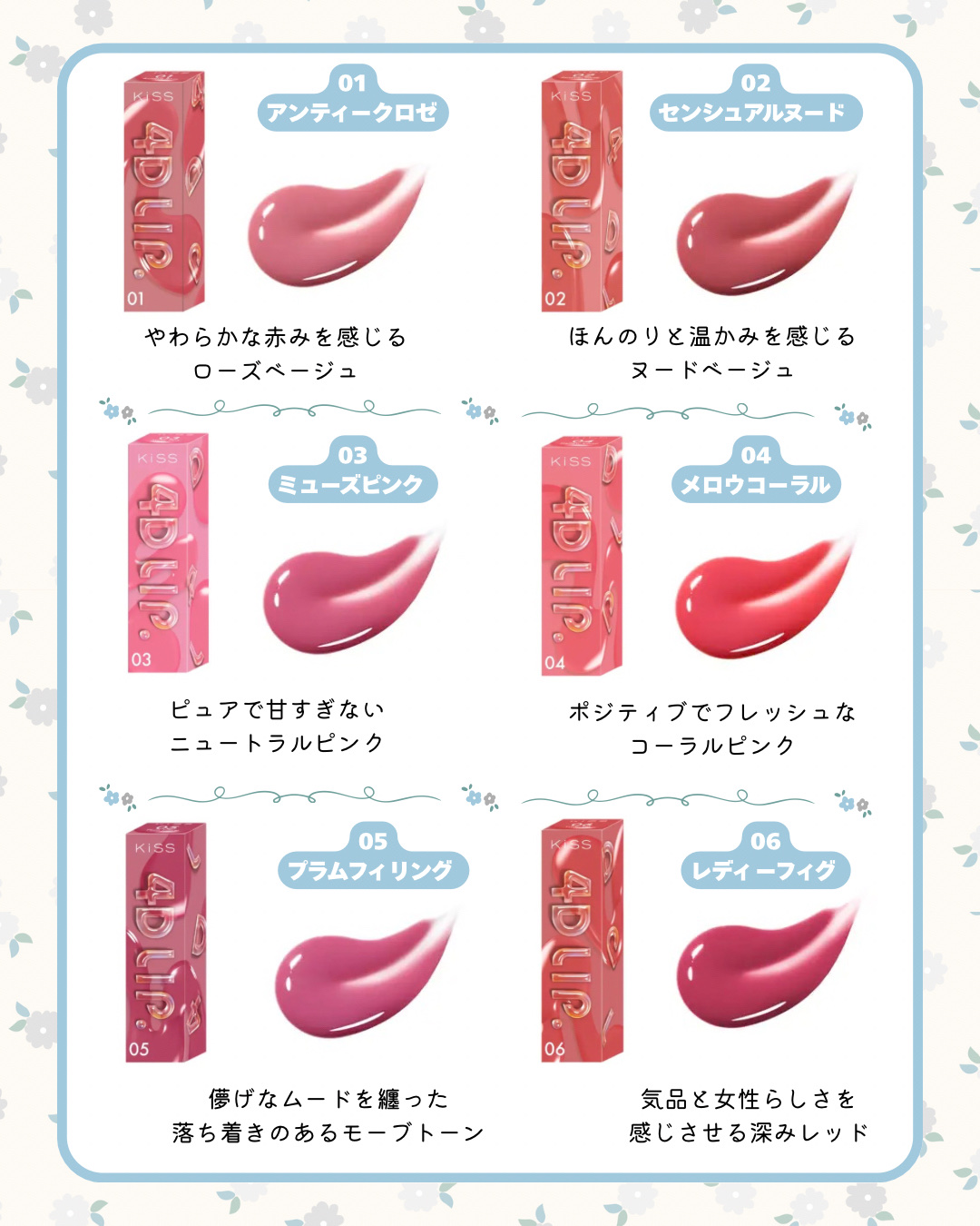 キス　4Dリップ/KiSS/リップティントを使ったクチコミ（3枚目）