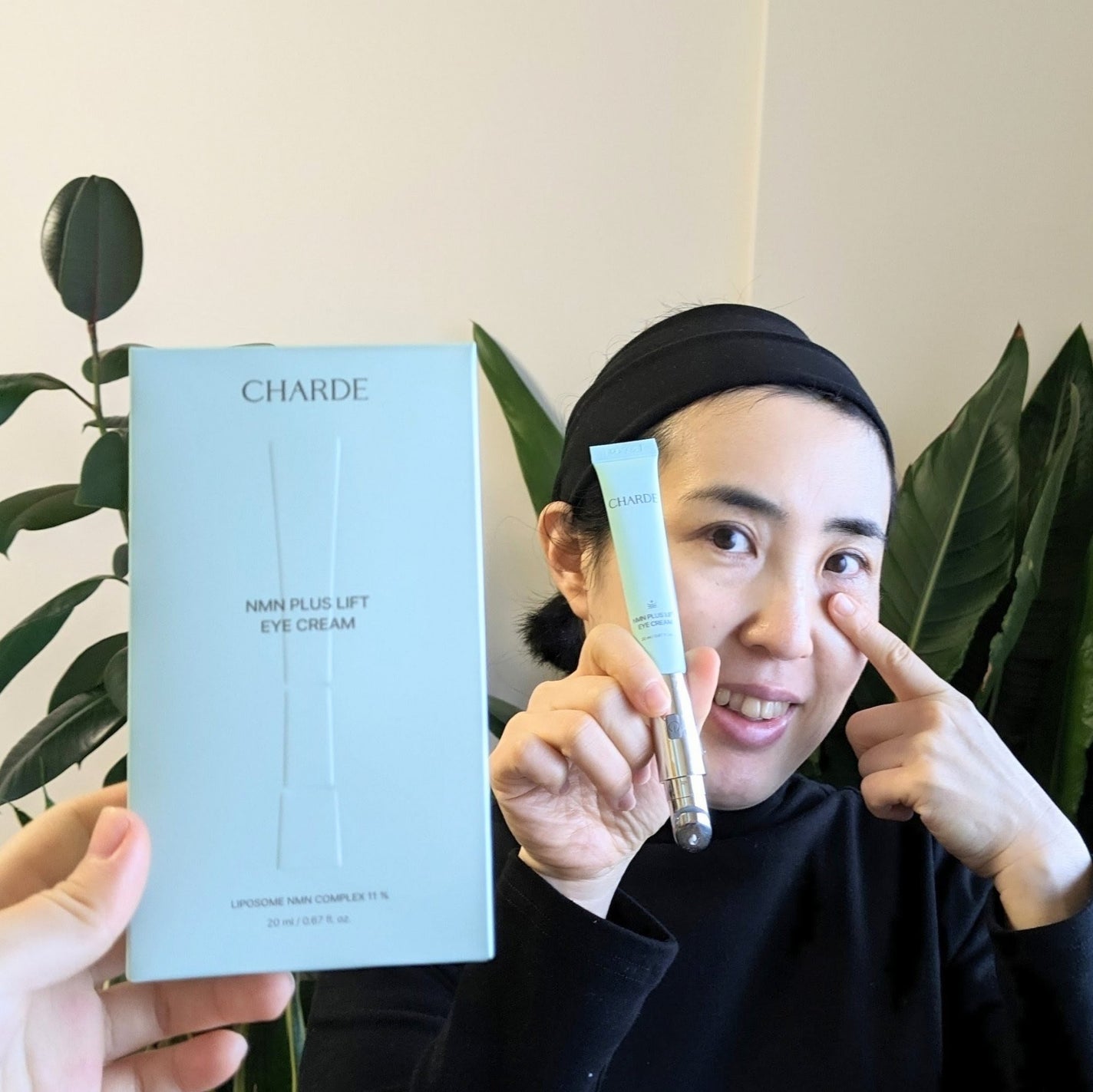 NMNプラスリフトアイクリーム/CHARDE/アイケア・アイクリームを使ったクチコミ(1枚目)