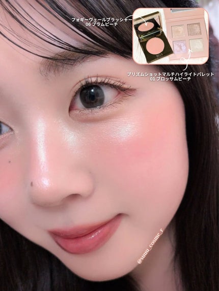 フォギーヴェールブラッシャー/SELVE/パウダーチークを使ったクチコミ(3枚目)