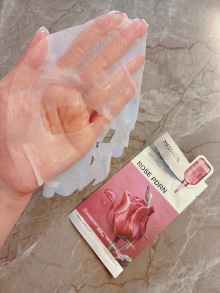 ローゼPDRNエッセンシャルマスクヘルシーグロウ/MEDIHEAL/シートマスク・パックを使ったクチコミ(2枚目)