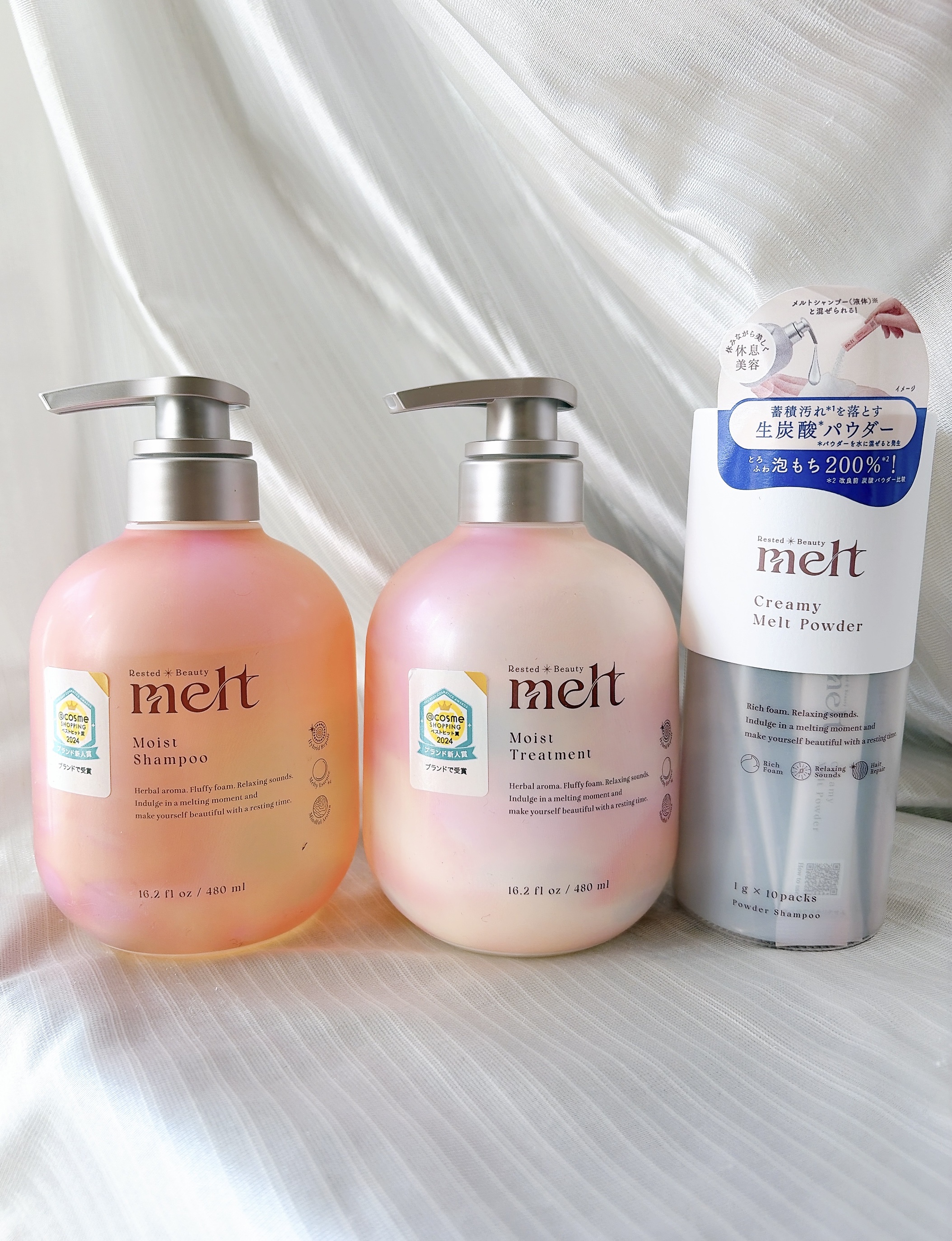 メルト モイストシャンプー／トリートメント/melt/市販シャンプーを使ったクチコミ（1枚目）