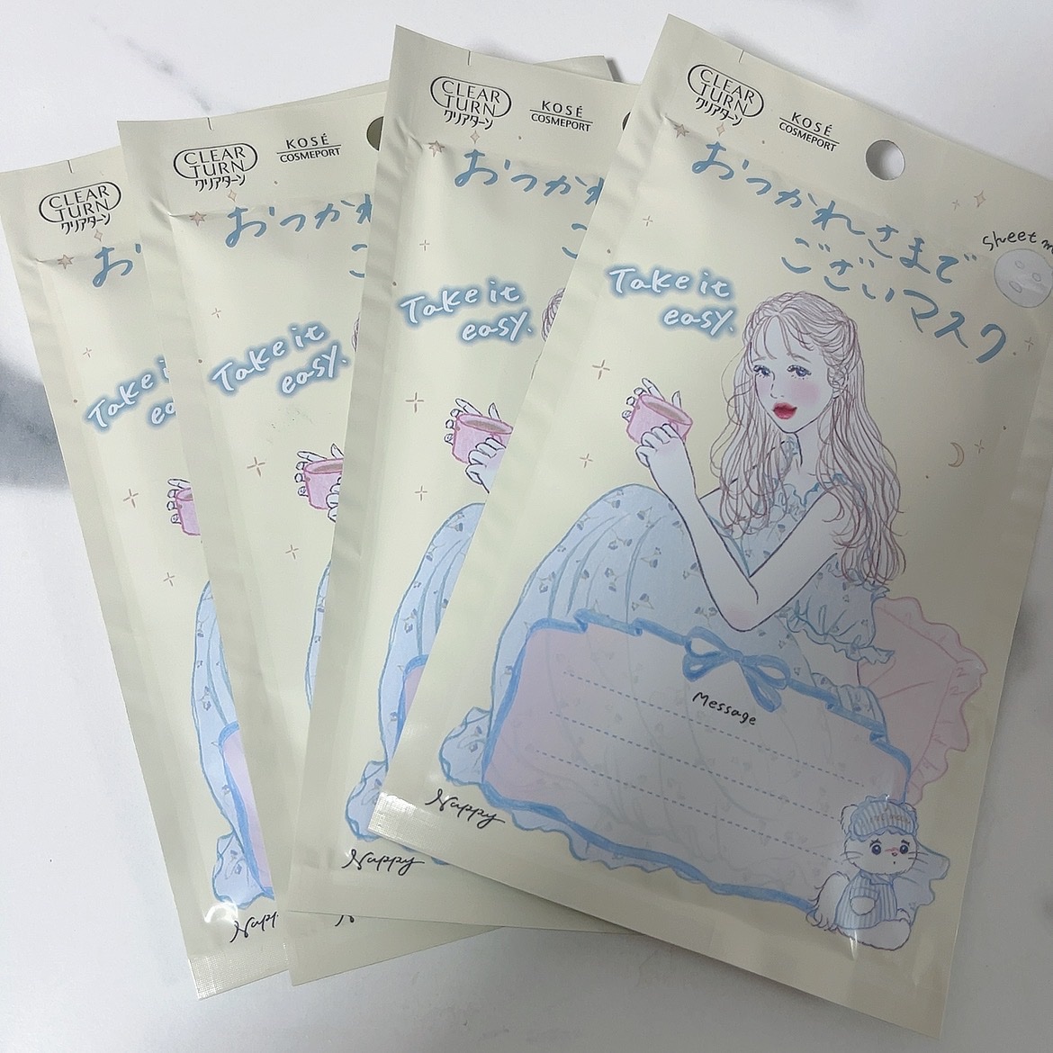 ごめんね素肌マスク/クリアターン/シートマスク・パックを使ったクチコミ（2枚目）