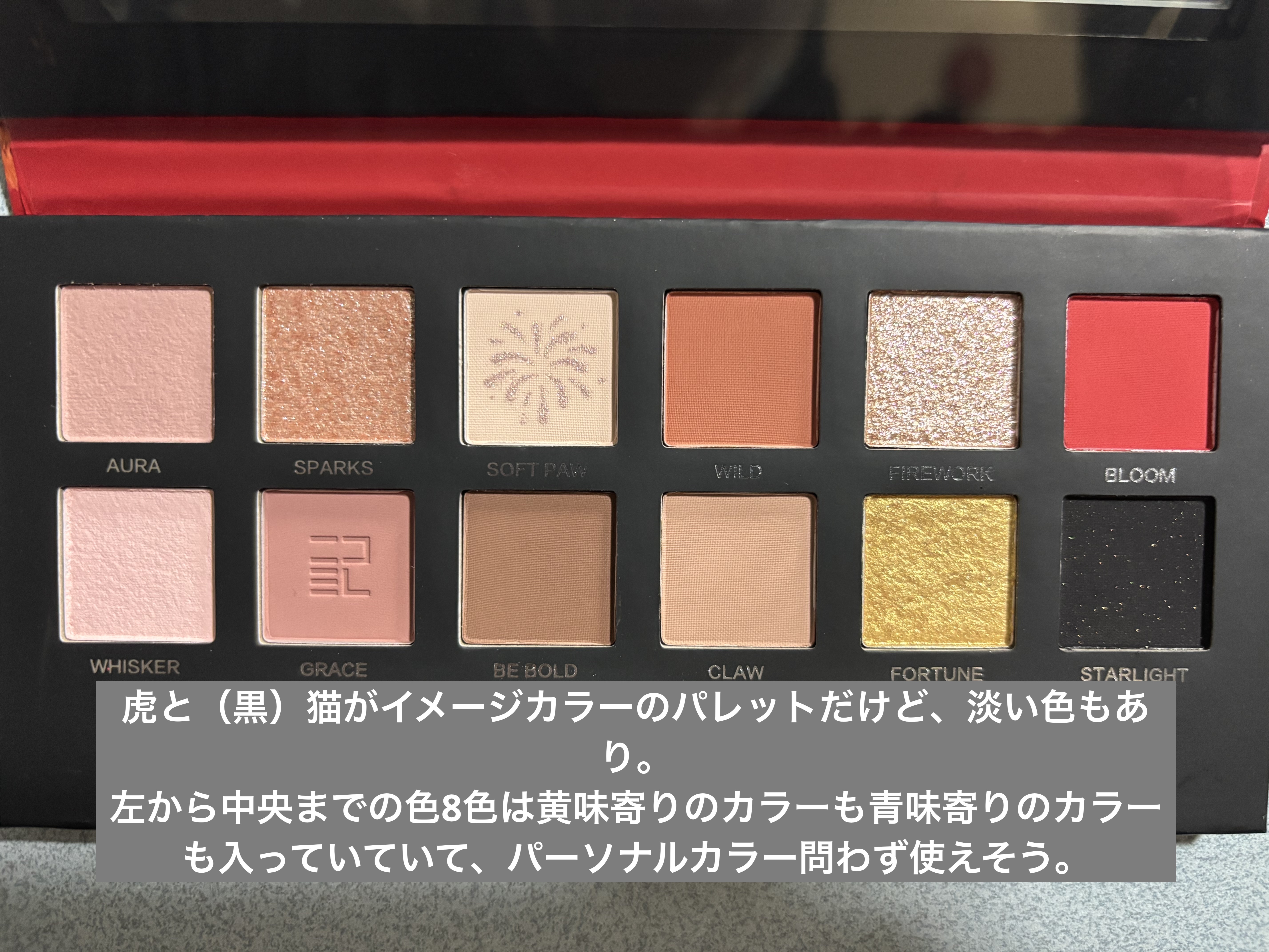 エクスプローラ12色 動物アイシャドウパレット/PERFECT DIARY/アイシャドウパレットを使ったクチコミ（2枚目）