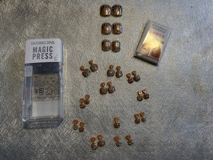 MAGIC PRESS FOOT/DASHINGDIVA MAGICPRESS/ネイルシールを使ったクチコミ(3枚目)