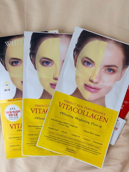 パーフェクト リアル パフォーマンス ビタコラーゲ ンマスクパック /ダーマフィックス/シートマスク・パックを使ったクチコミ(3枚目)