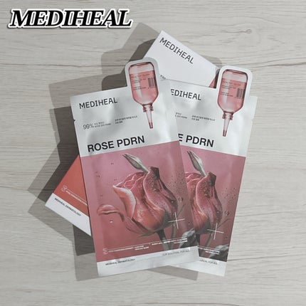 ローゼPDRNエッセンシャルマスクヘルシーグロウ/MEDIHEAL/シートマスク・パックを使ったクチコミ(1枚目)