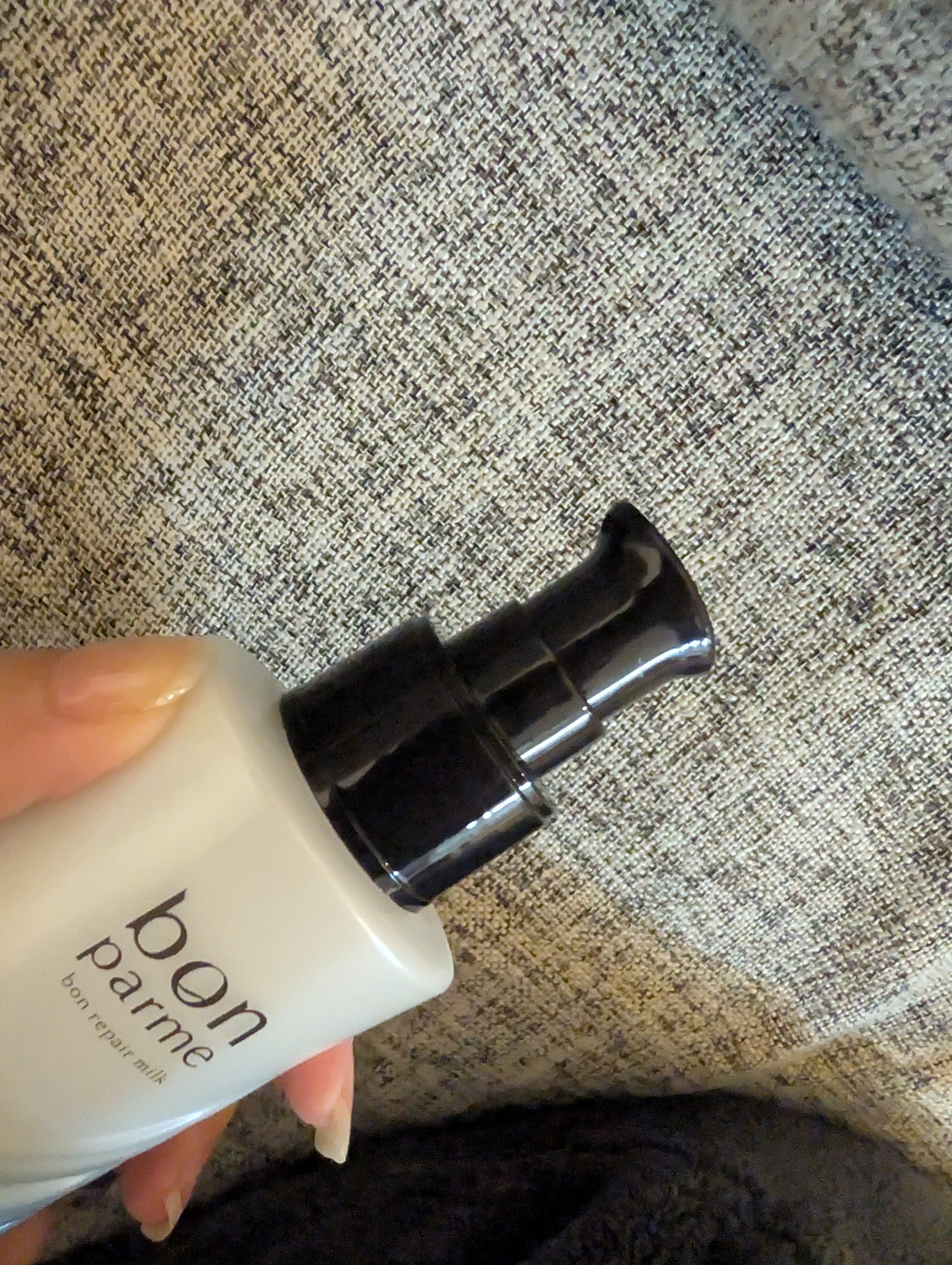 ボンリペアミルク/bonparme/ヘアミルクを使ったクチコミ（2枚目）