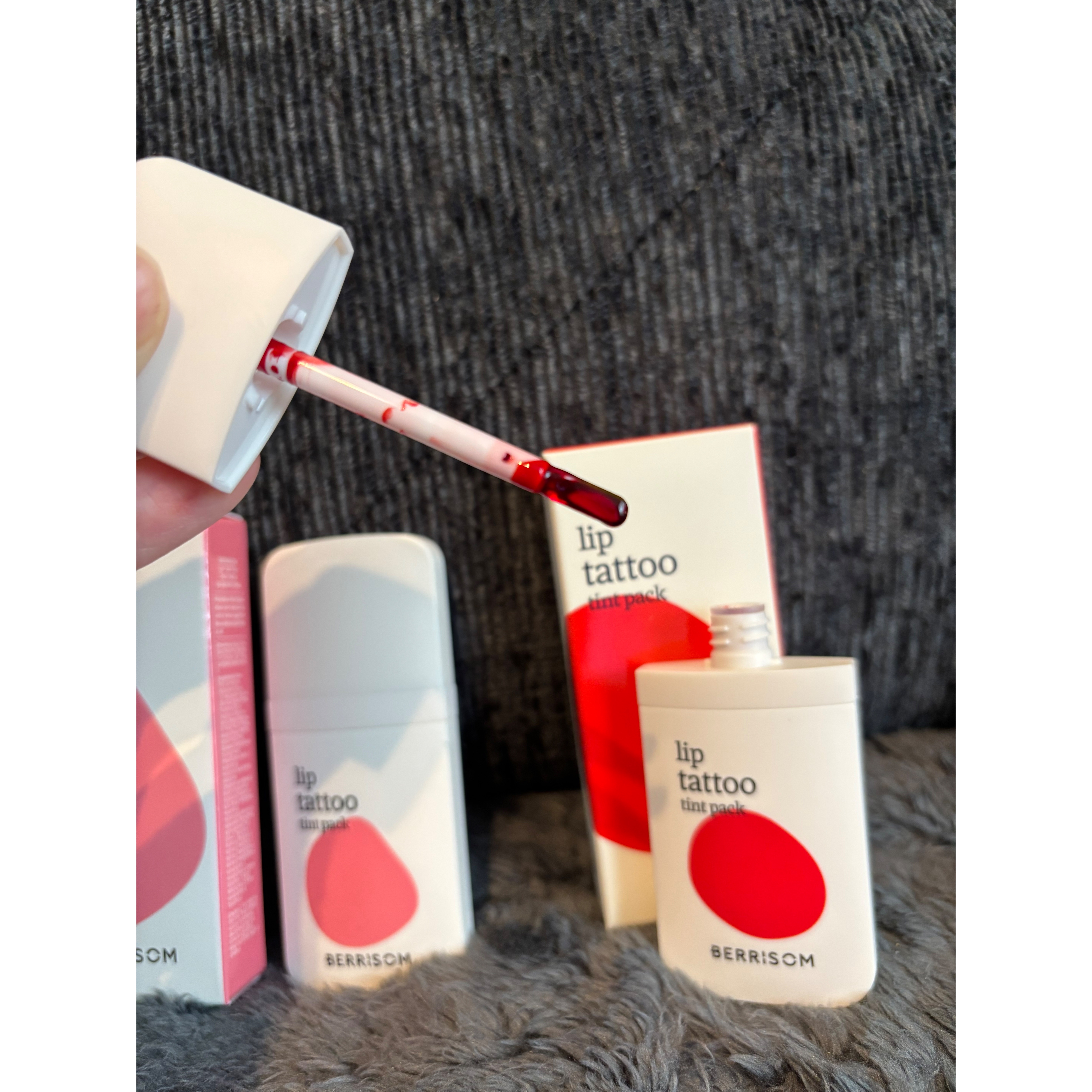 ウォータープランピング リップタトゥー/ベリサム/口紅を使ったクチコミ（2枚目）