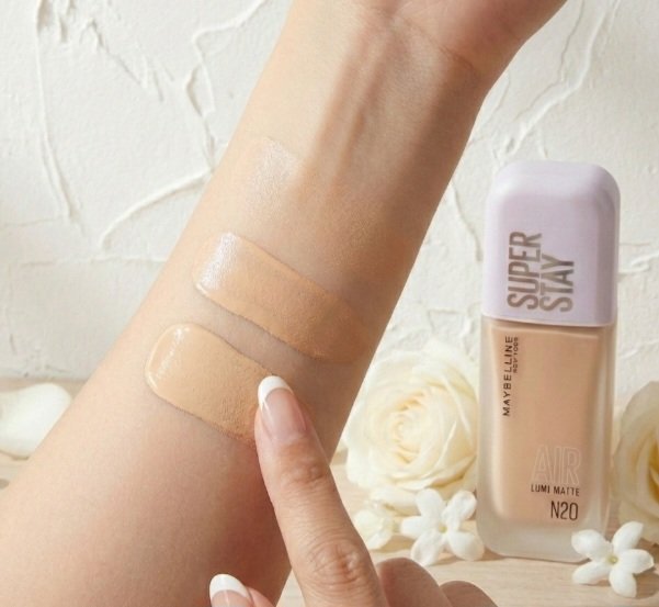 SPステイ ルミマット リキッド ファンデーション/MAYBELLINE NEW YORK/リキッドファンデーションを使ったクチコミ（2枚目）