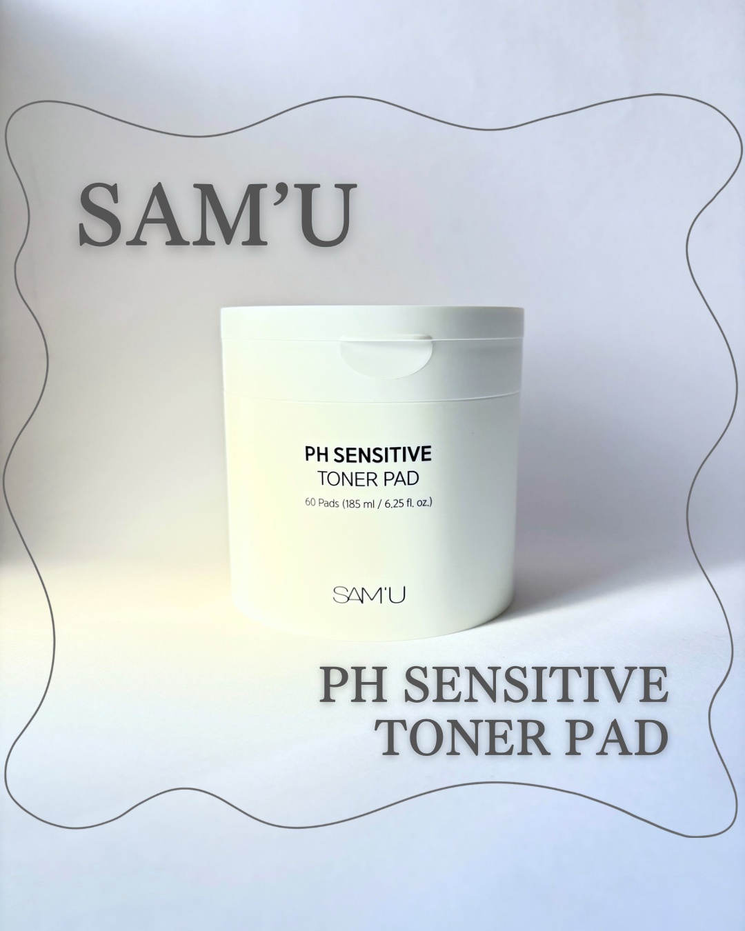 PHセンシティブトナーパッド/SAM'U/トナーパッドを使ったクチコミ（1枚目）