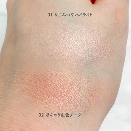 エテュセ グロウスキン フェイスカラー 02 ほんのり血色チーク/ettusais/パウダーチークの画像