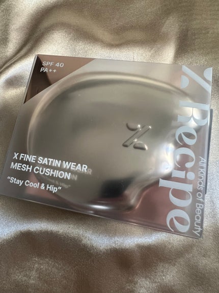 Xファイン サテンウェア メッシュクッション/%Recipe/クッションファンデーションを使ったクチコミ(3枚目)