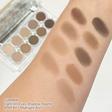 ライトオンアイズシャドウパレット/ルミル/アイシャドウパレットを使ったクチコミ(2枚目)