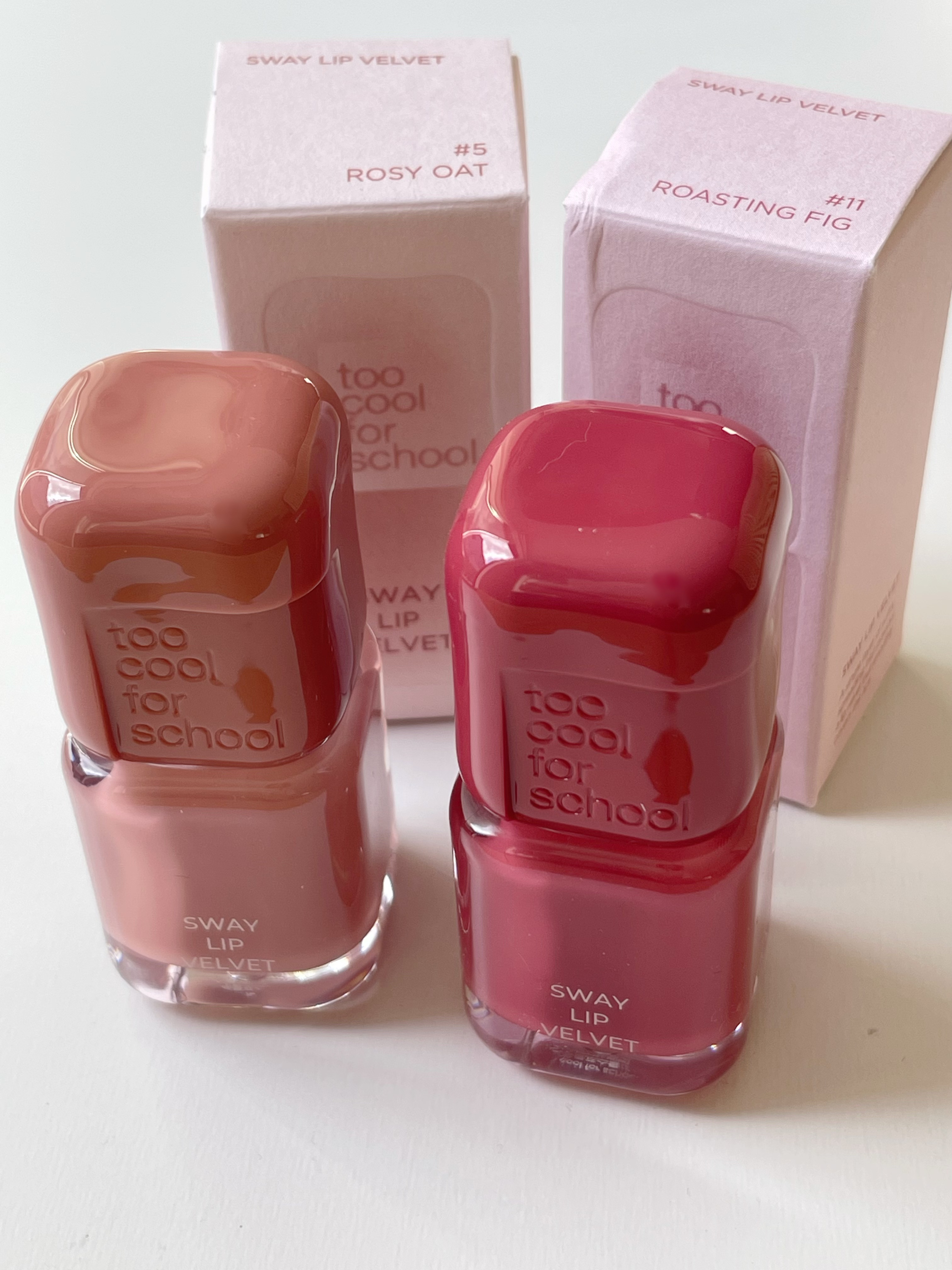 スウェイリップベルベット/too cool for school/リップティントを使ったクチコミ（3枚目）