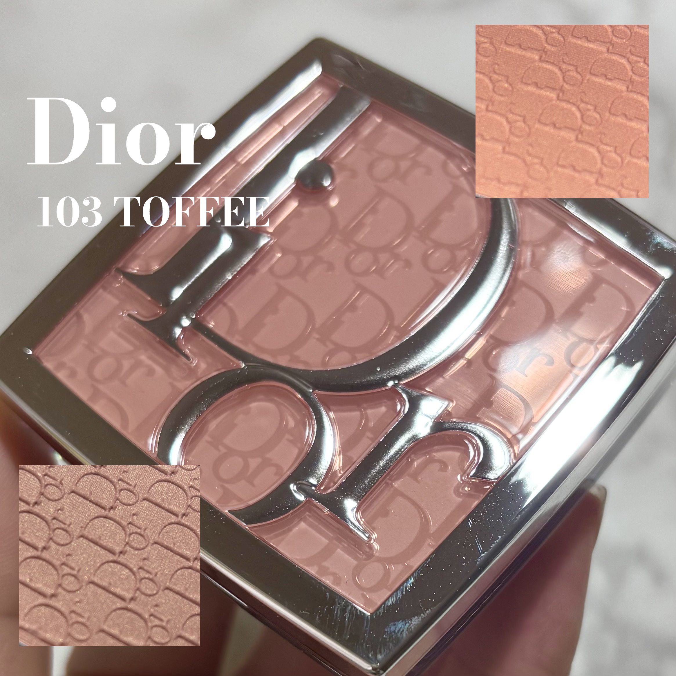 バックステージ ロージー グロウ/Dior/パウダーチークを使ったクチコミ（1枚目）