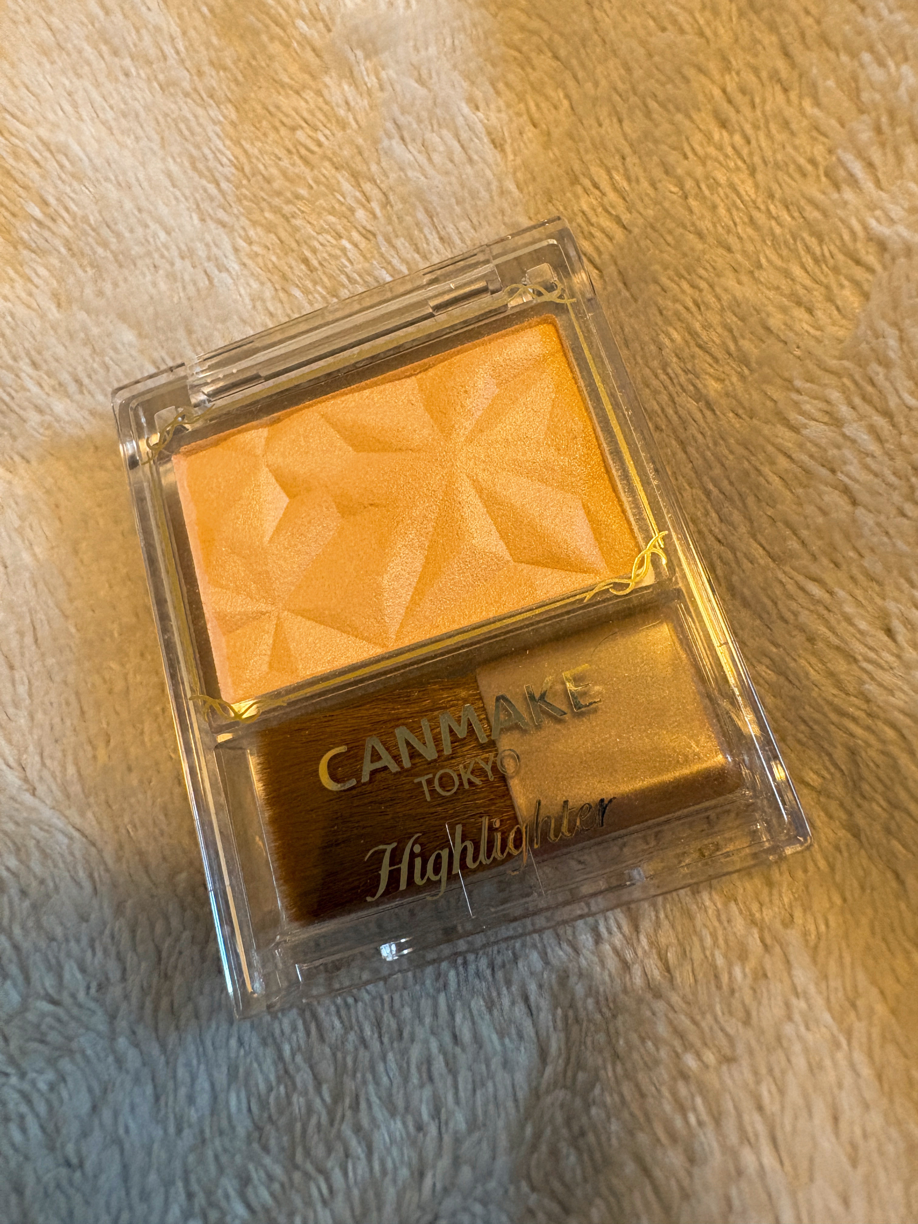 ハイライター/キャンメイク/パウダーハイライトを使ったクチコミ（1枚目）