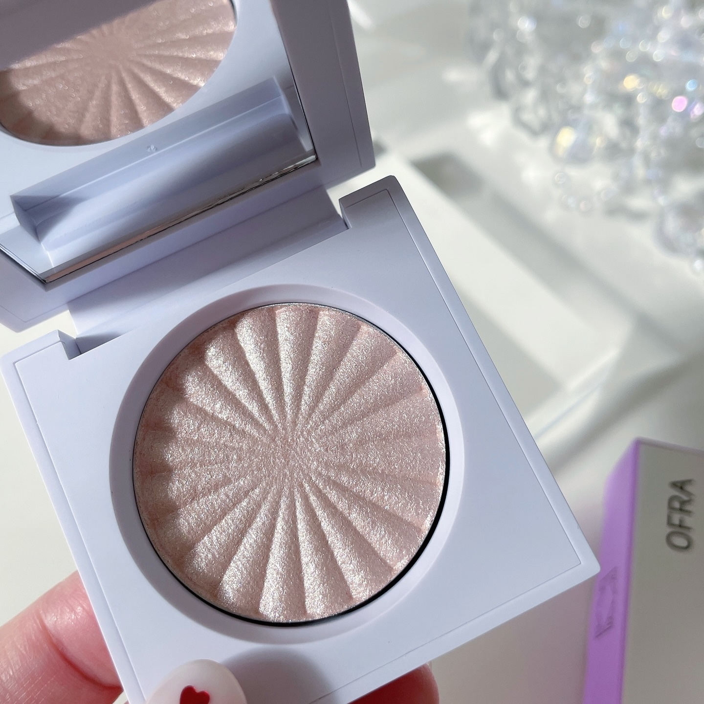 MINI HIGHLIGHTER/Ofra Cosmetics/パウダーハイライトを使ったクチコミ（2枚目）