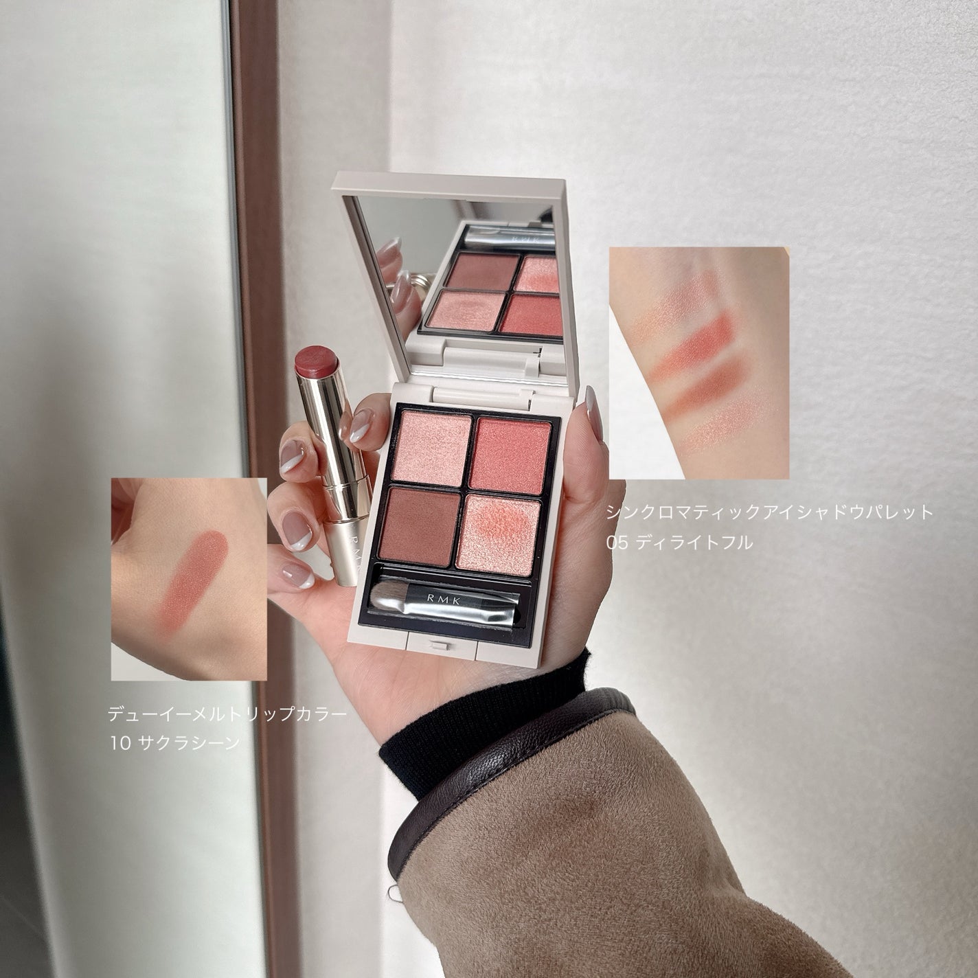 RMK シンクロマティック アイシャドウパレット/RMK/アイシャドウパレットを使ったクチコミ(1枚目)