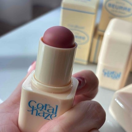 プチブール リップ&チーク/Coralhaze/口紅を使ったクチコミ(3枚目)