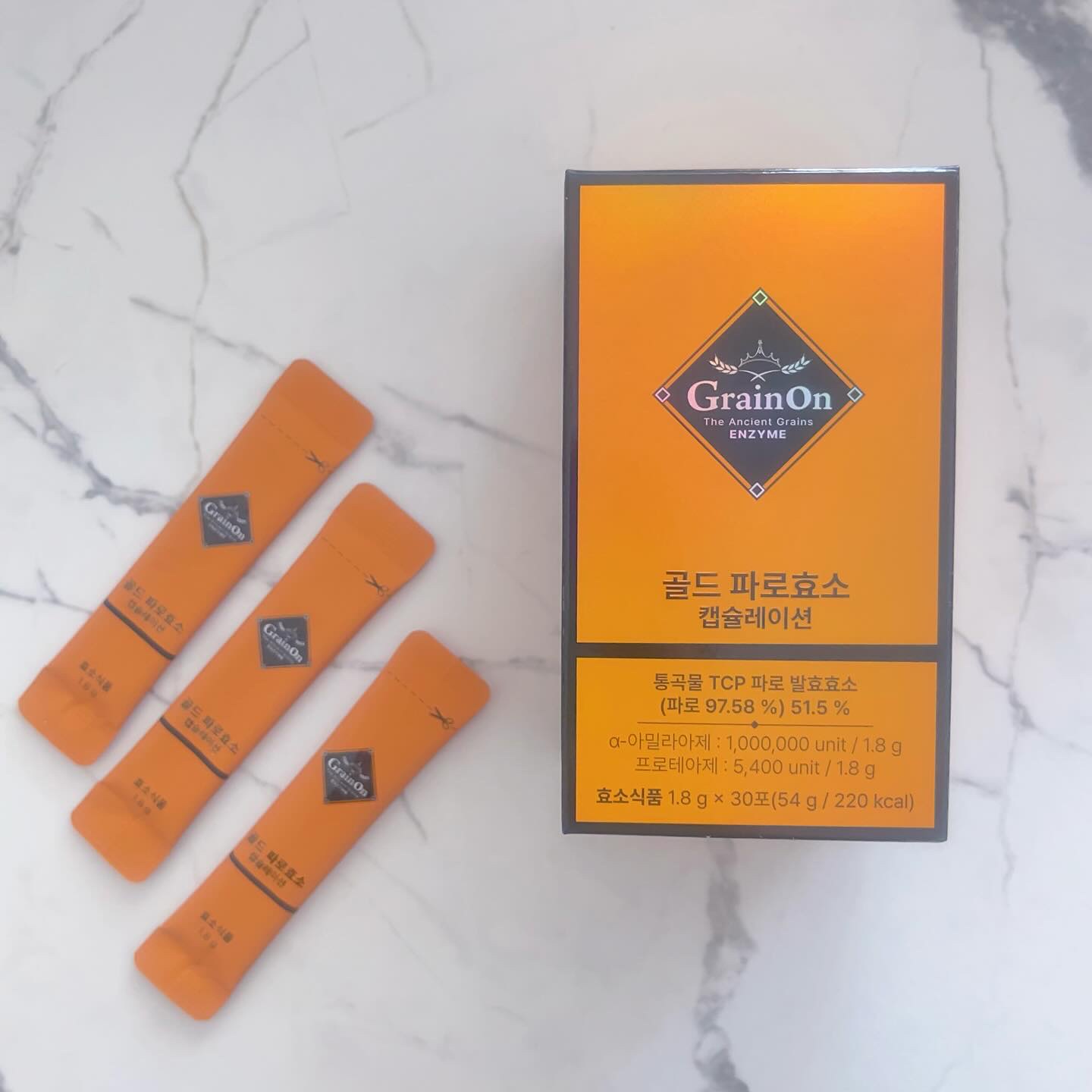 ゴールドファッロ酵素カプセレーション/Grain On/健康サプリメントを使ったクチコミ（1枚目）