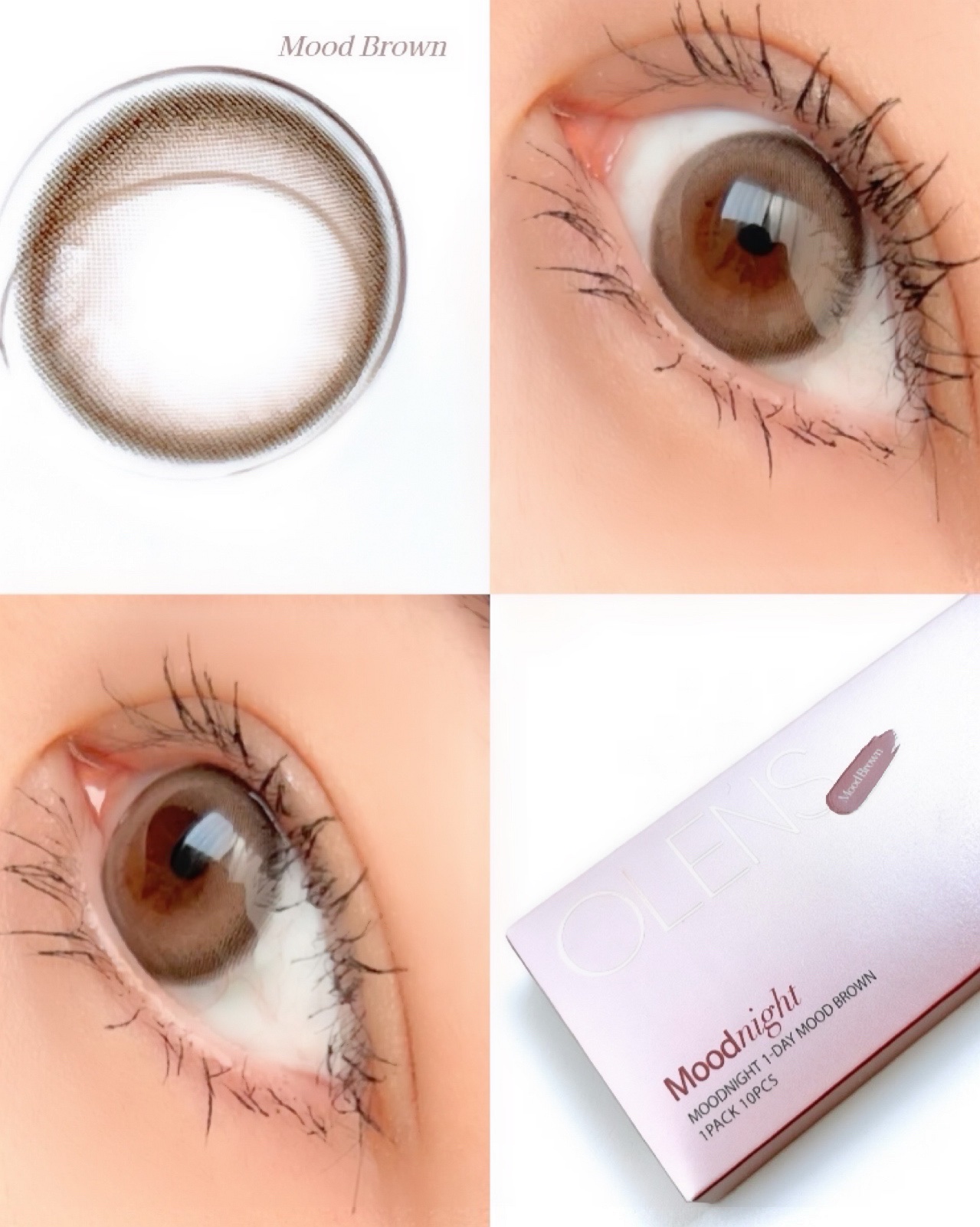 Moodnight 1day/OLENS/ワンデー（１DAY）カラコンを使ったクチコミ（3枚目）