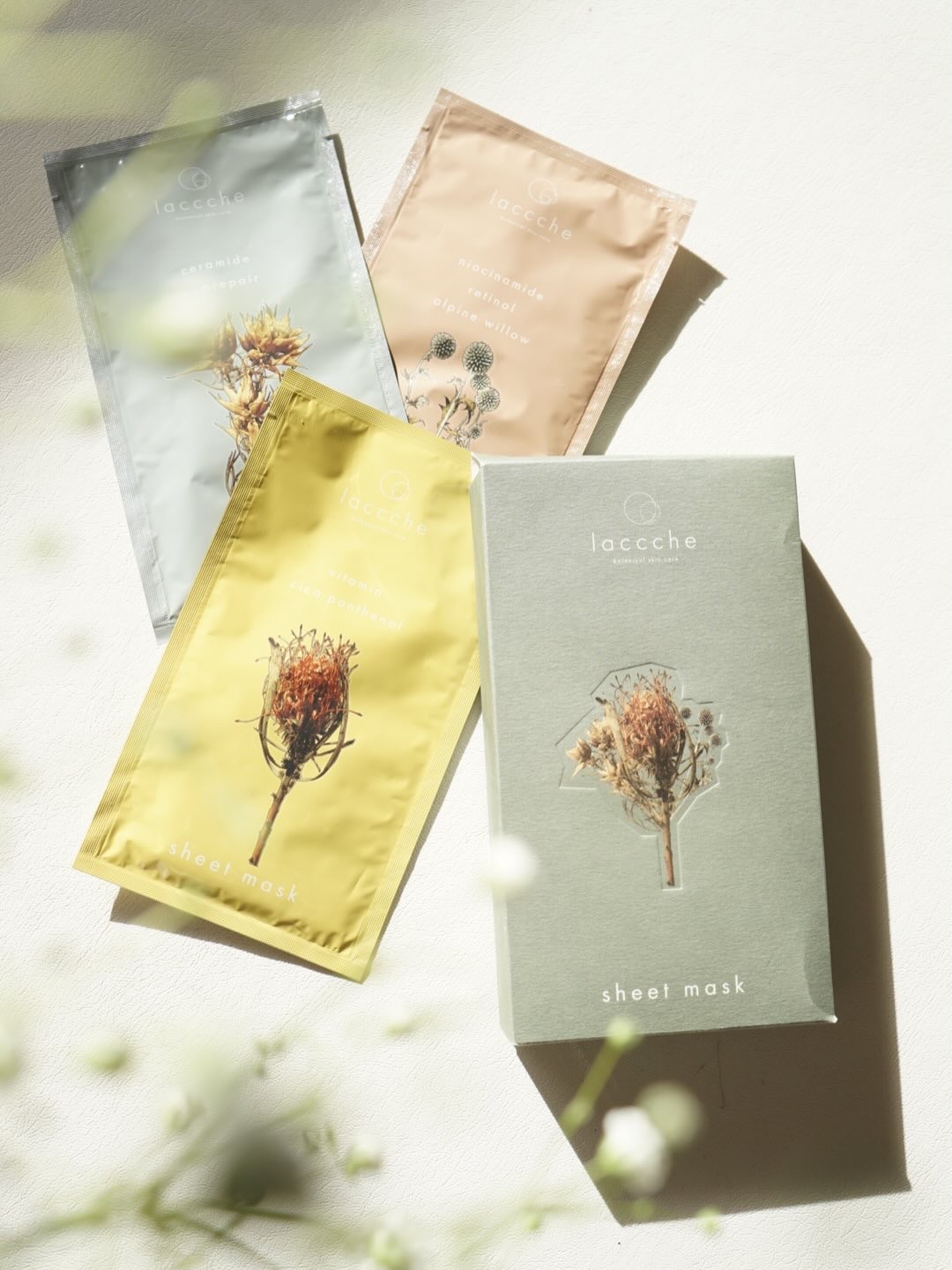 laccche(ラッシェ)　シートマスク6枚ボックス/laccche/シートマスク・パックを使ったクチコミ（1枚目）
