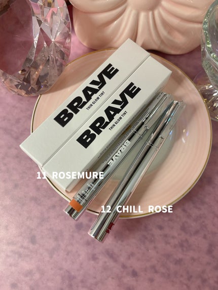THIN GLOW TINT/BRAYE/口紅を使ったクチコミ(4枚目)
