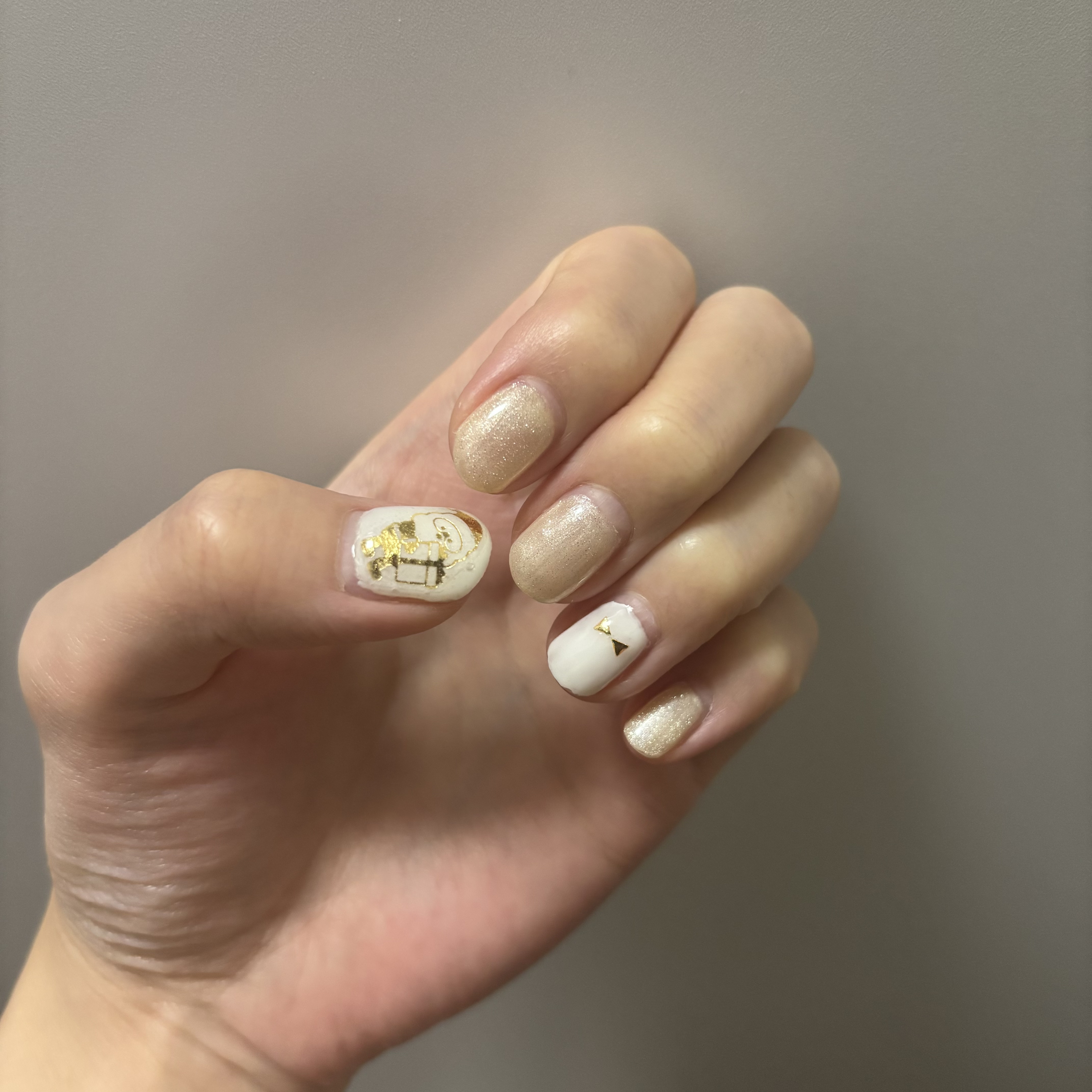 ジェルネイル（ライト対応）/セリア/ジェルネイルを使ったクチコミ（1枚目）