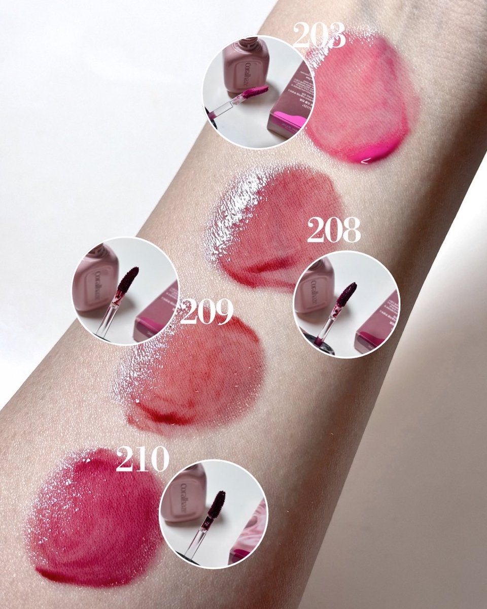 デュー ドロップ ティント/Coralhaze/リップティントを使ったクチコミ（2枚目）