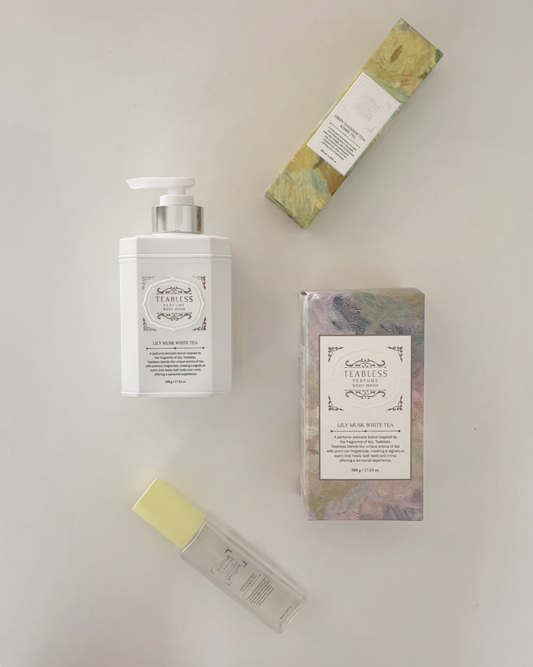 パフュームボディローション リリィムスクホワイトティー/TEABLESS/ボディローションを使ったクチコミ（1枚目）