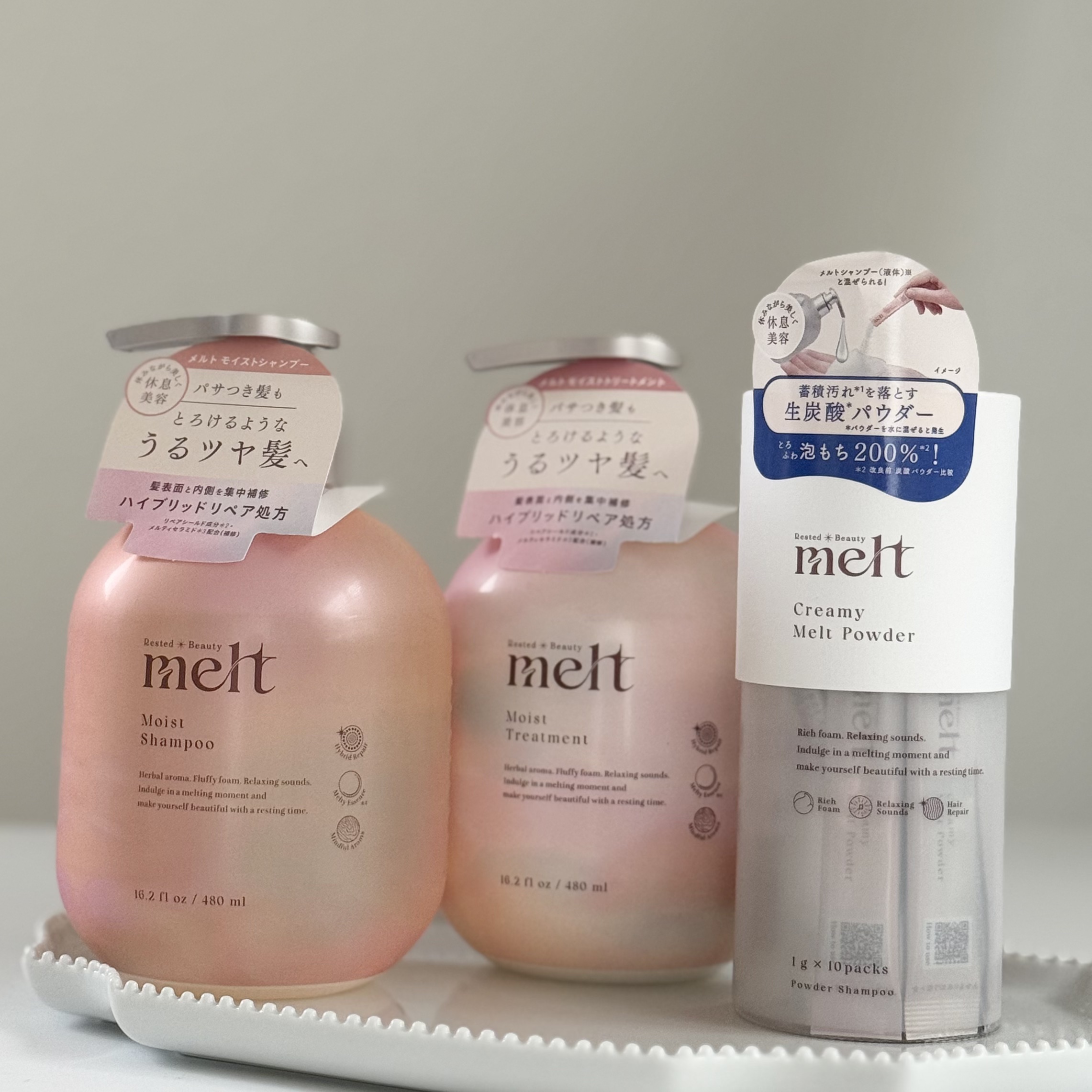 メルト モイストシャンプー／トリートメント/melt/市販シャンプーを使ったクチコミ（1枚目）