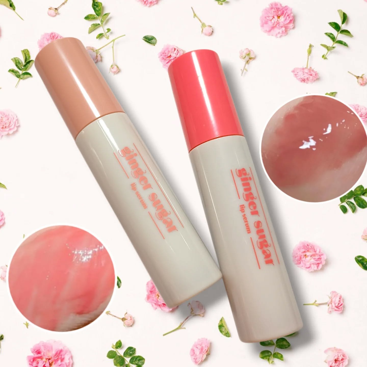 ジンジャーシュガーカラーリップセラム/ETUDE/リップ美容液を使ったクチコミ（2枚目）