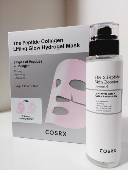 RXザ・ペプチド コラーゲン ハイドロゲルパック/COSRX/シートマスク・パックを使ったクチコミ(7枚目)