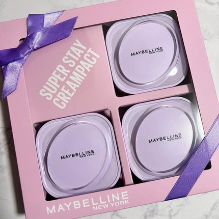 SPステイ クリームパクト ファンデーション/MAYBELLINE NEW YORK/クリーム・エマルジョンファンデーションを使ったクチコミ(1枚目)