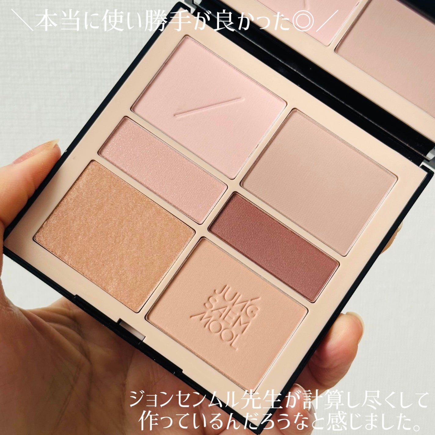 アーティストアイパレット/JUNG SAEM MOOL/アイシャドウパレットを使ったクチコミ(6枚目)