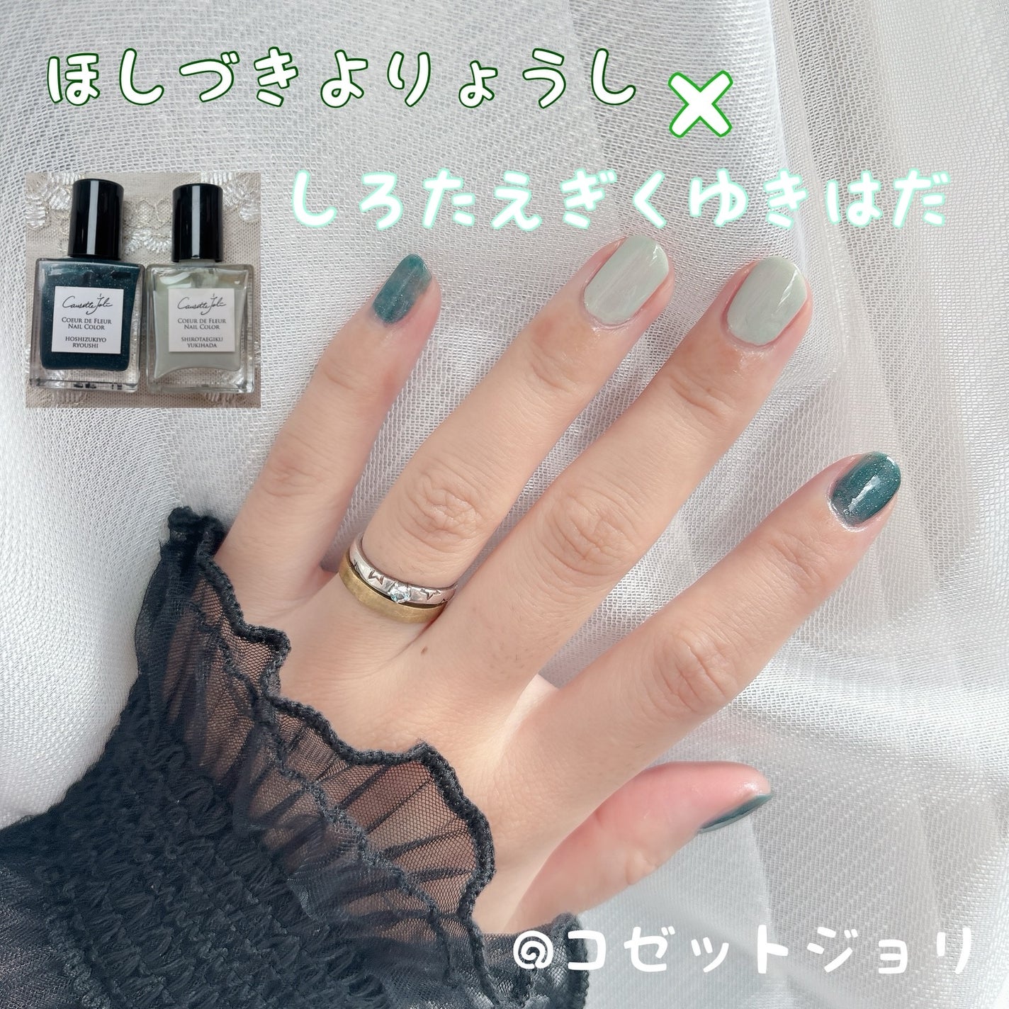 Coeur de Fleur Nail Color/Causette.Joli/マニキュアを使ったクチコミ(1枚目)