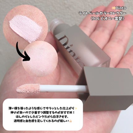 雲楚コレクション ライトベール カラーコレクター/Dinto/シェーディングを使ったクチコミ(3枚目)