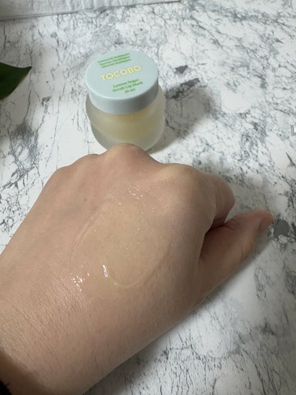 レモンシュガースクラブリップマスク/TOCOBO/リップスクラブを使ったクチコミ(6枚目)