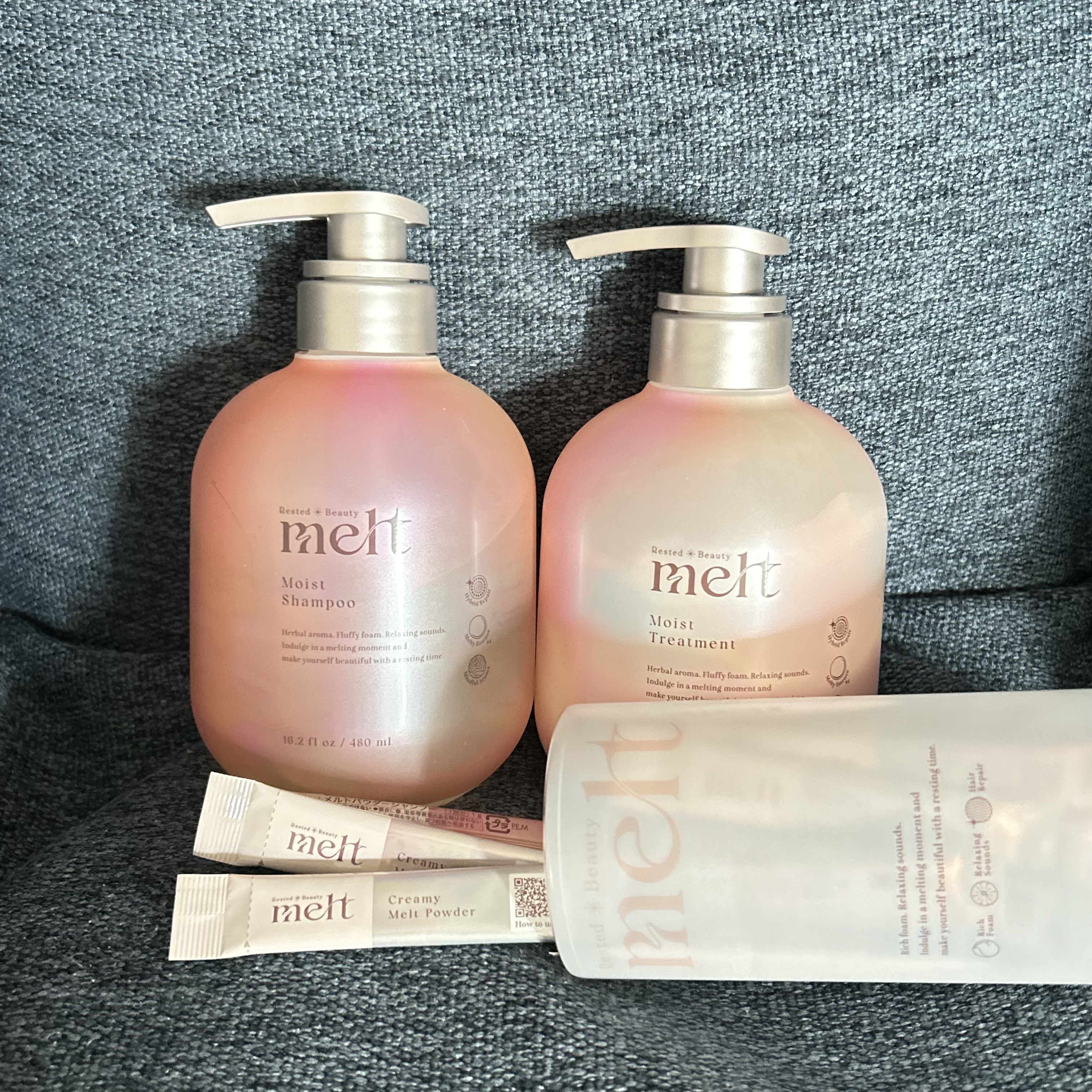 クリーミーメルトパウダー/melt/市販シャンプーを使ったクチコミ（1枚目）